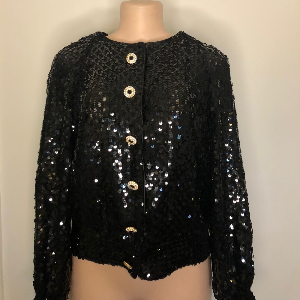 Saks Fifth Avenue Sequin jacket